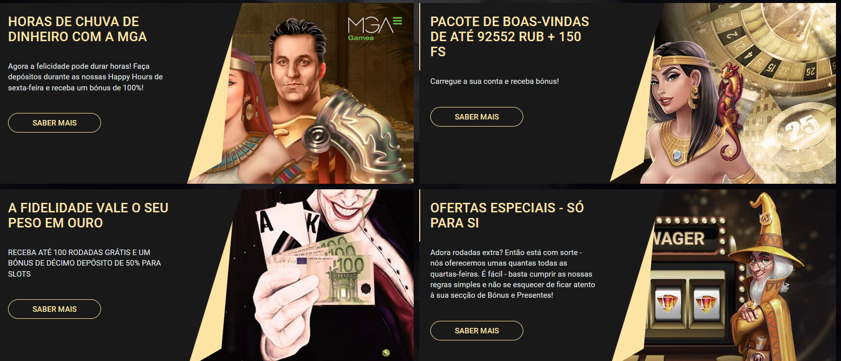 Bônus do Cassino 1xSlots